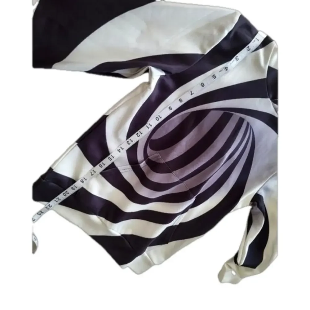 NewCosPlay 3D Vortex White/Black/Gray Youth Medium Hoodie